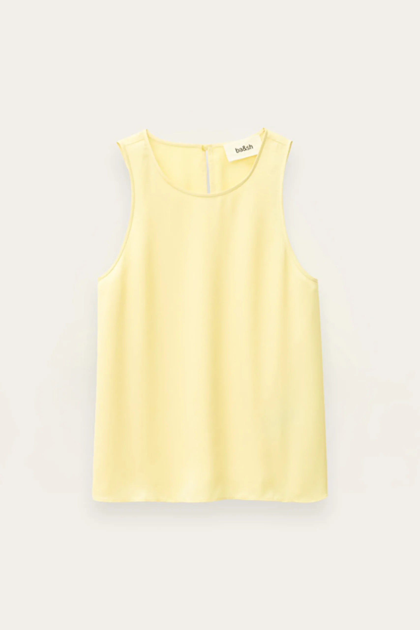 Ba&Sh CEDI top sans manches JAUNE Sale