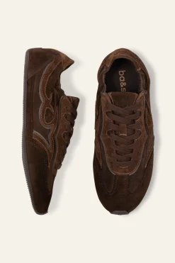 Ba&Sh CELLESTE basket -ballerine MARRON Clearance