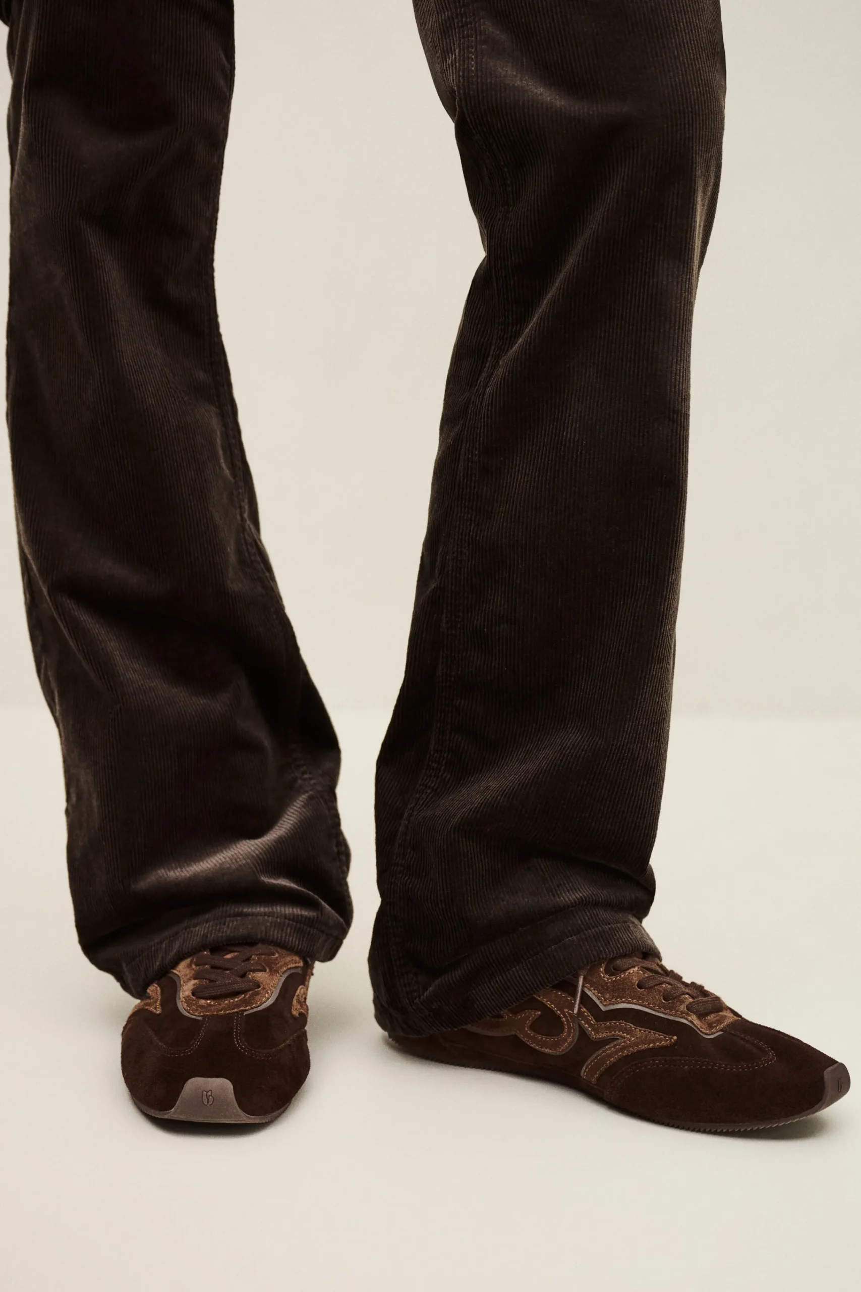 Ba&Sh CELLESTE basket -ballerine MARRON Clearance