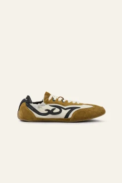 Ba&Sh CELLESTE basket -ballerine JAUNE Clearance