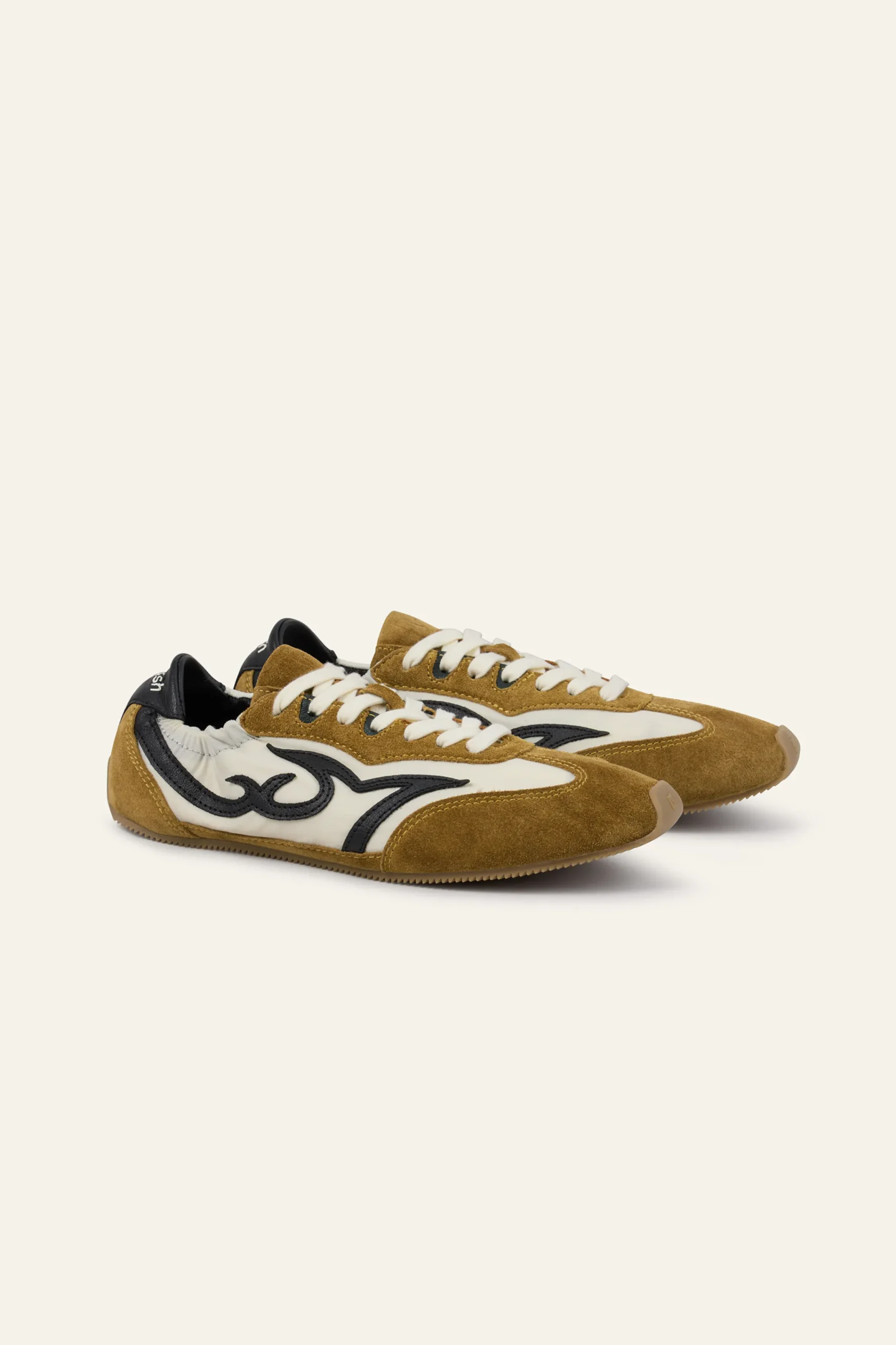 Ba&Sh CELLESTE basket -ballerine JAUNE Clearance