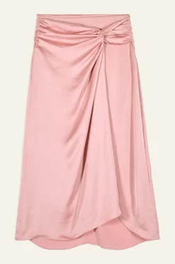 Ba&Sh CELLY jupe midi ROSE Hot