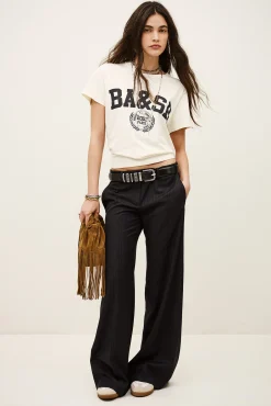 Ba&Sh CELY pantalon tailleur large BLEU Sale