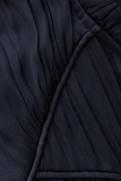 Ba&Sh CESIRA blouse manches bouffantes BLEU