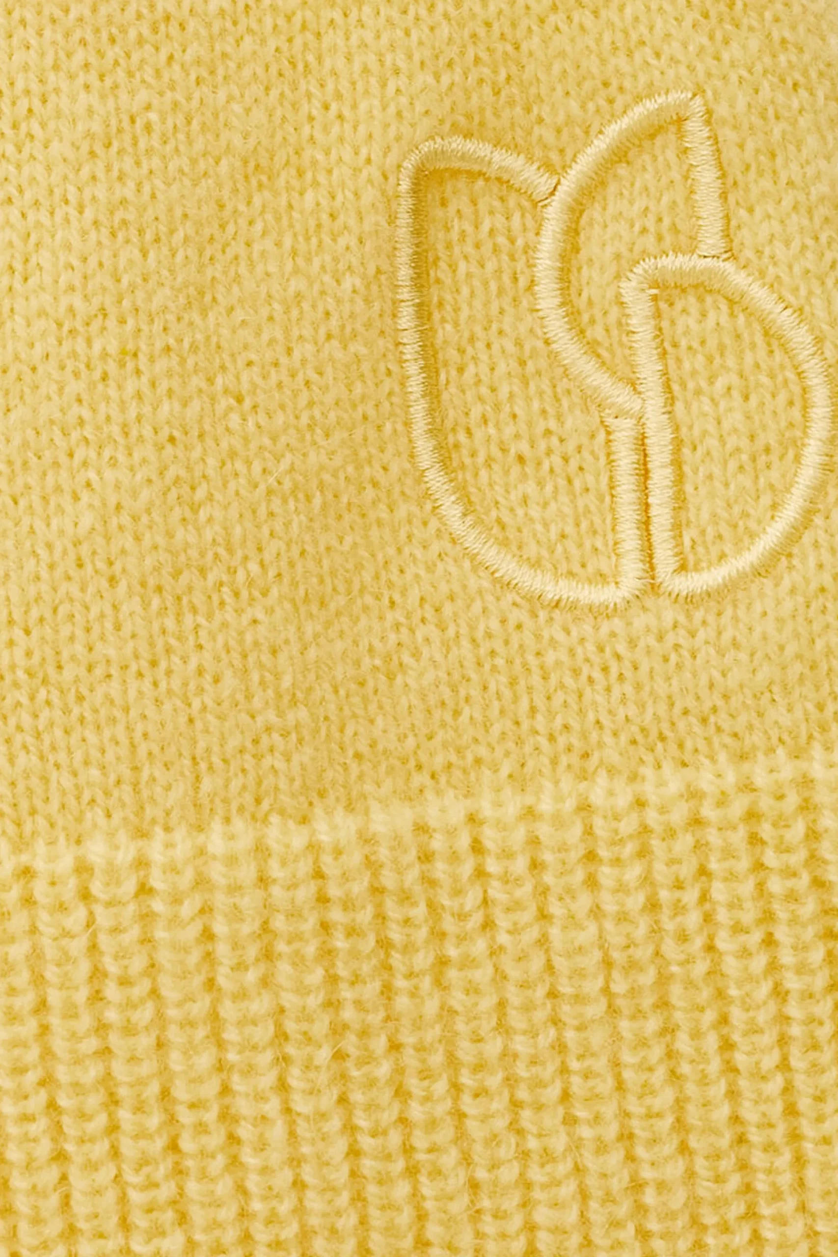 Ba&Sh CHAYA pull cachemire boîte JAUNE Clearance