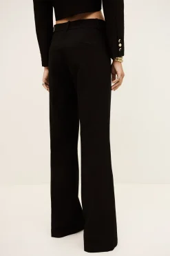 Ba&Sh CHAZA pantalon droit NOIR