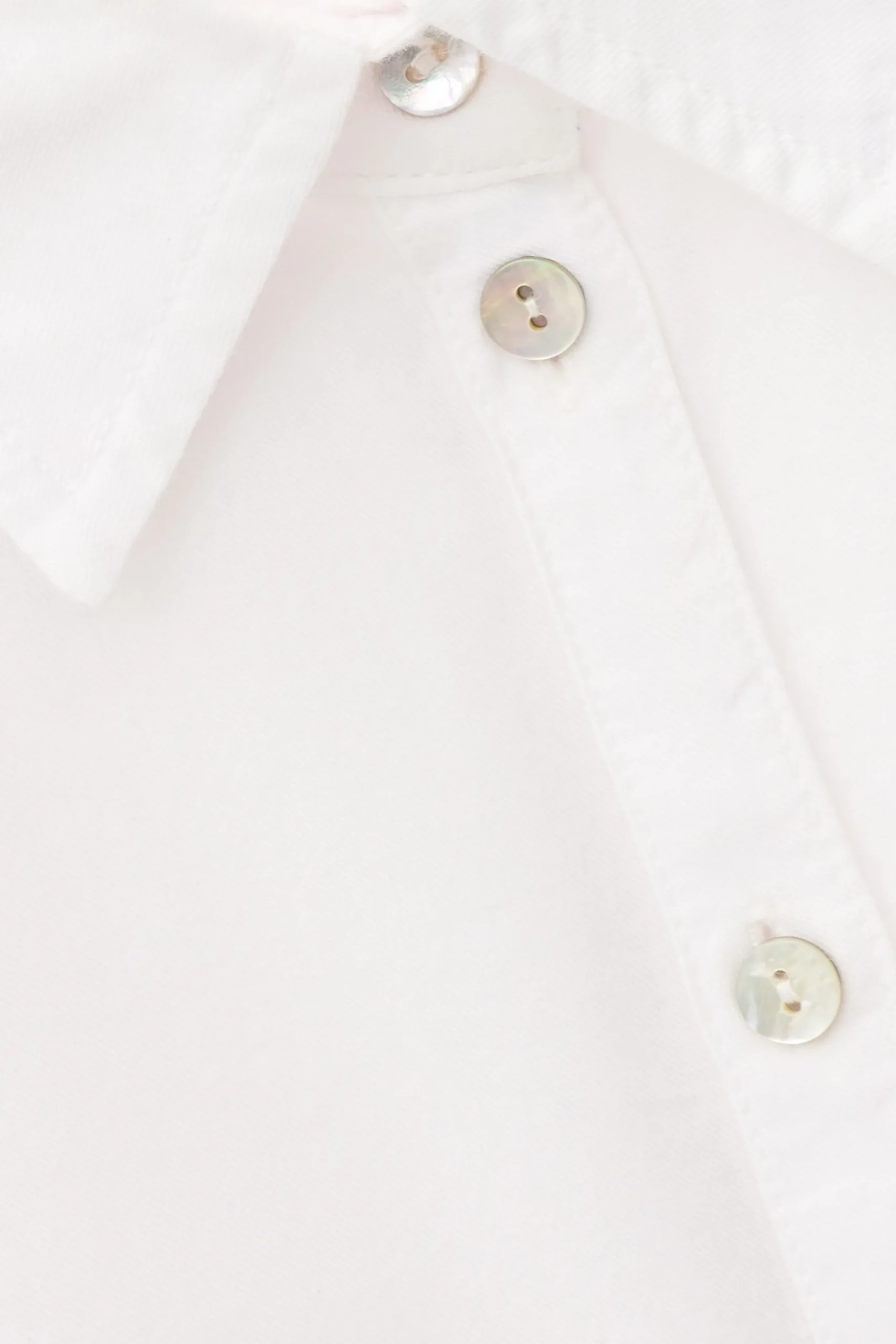 Ba&Sh CHIREN chemise coton BLANC