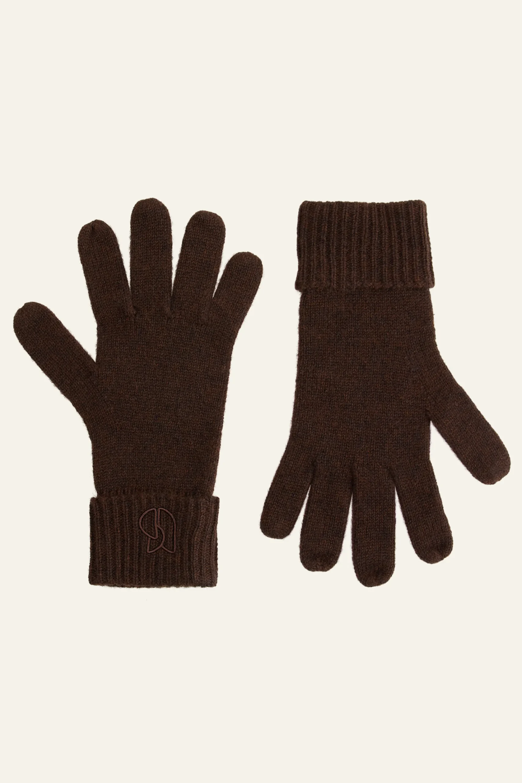 Ba&Sh CIMON gants cachemire MARRON Sale