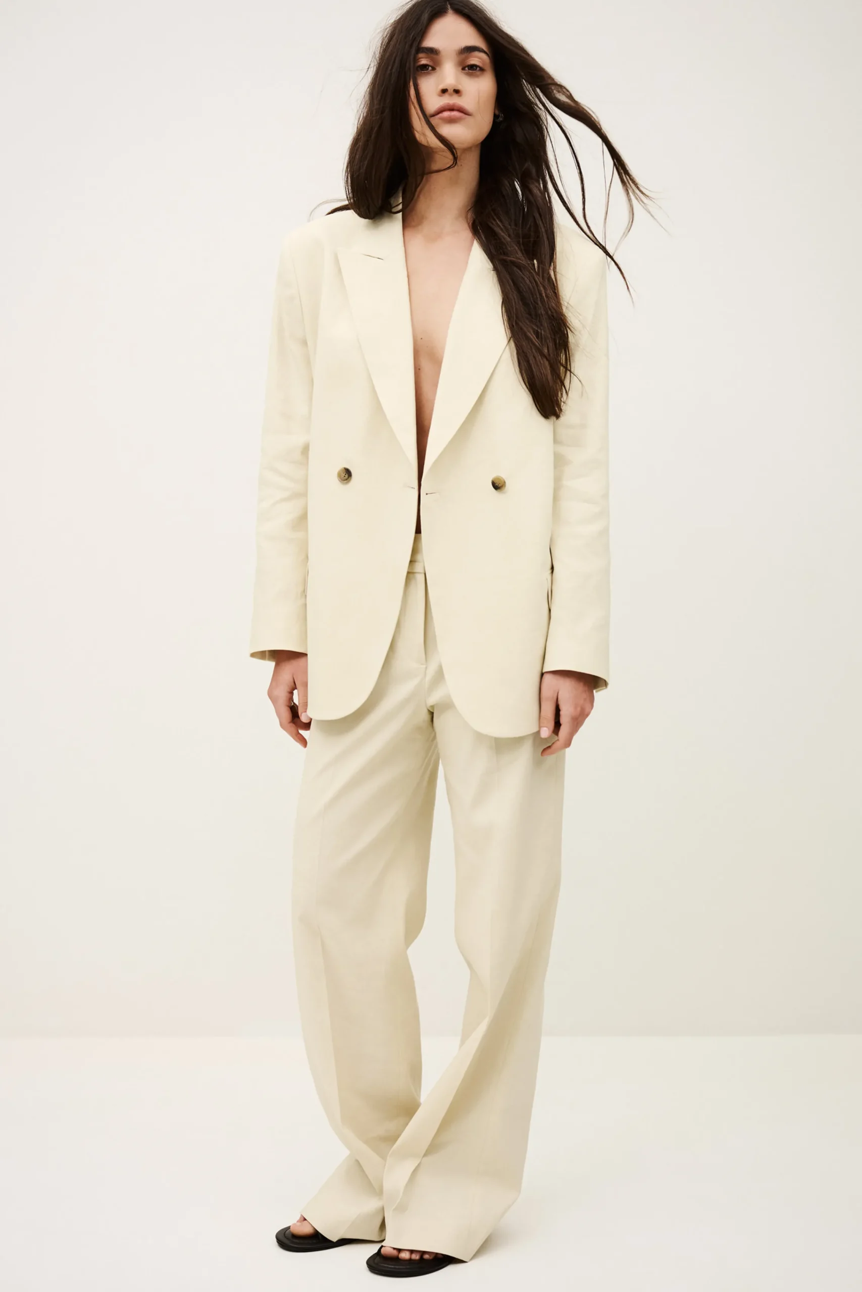 Ba&Sh CISTA pantalon droit JAUNE Best