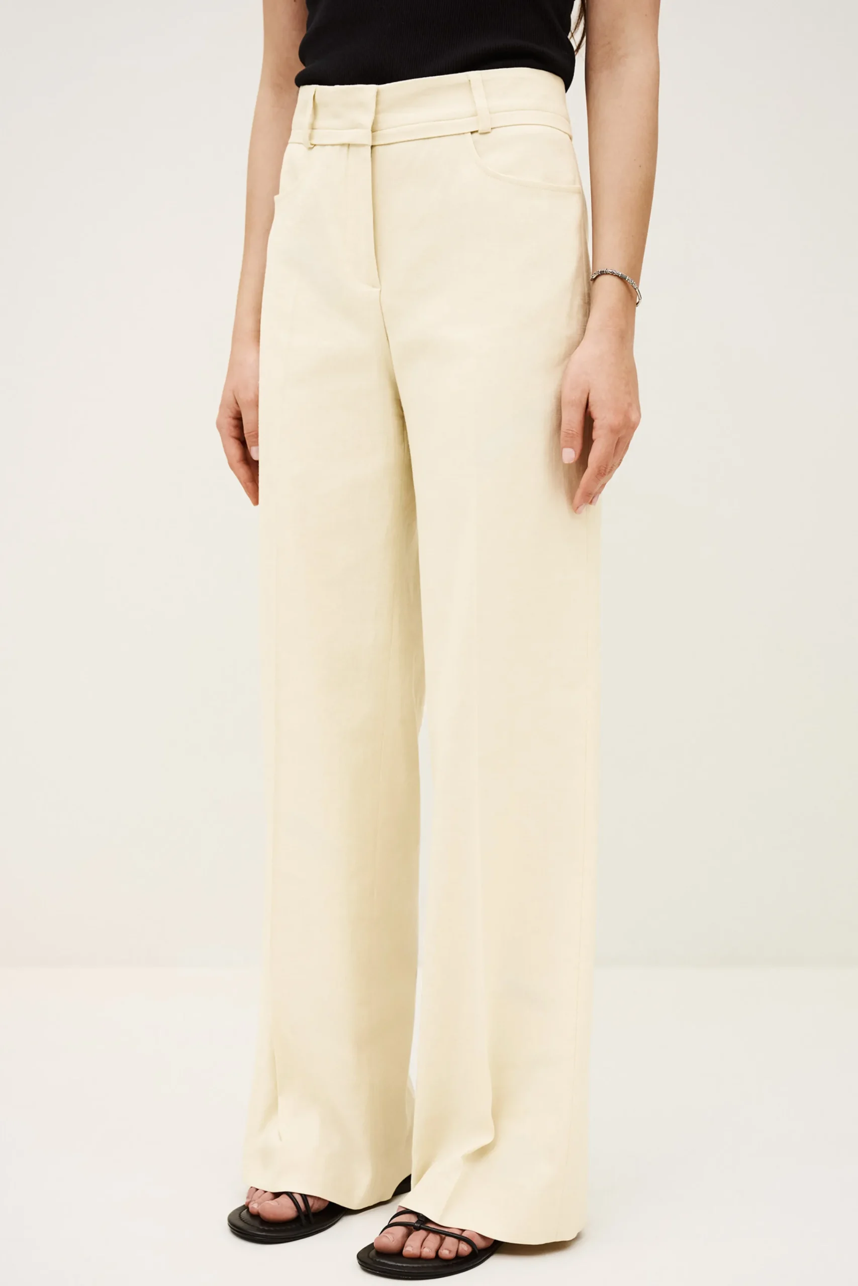 Ba&Sh CISTA pantalon droit JAUNE Best