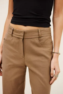 Ba&Sh CISTA pantalon droit MARRON Online