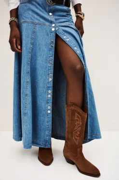 Ba&Sh CLAURYS BOTTE MARRON Hot