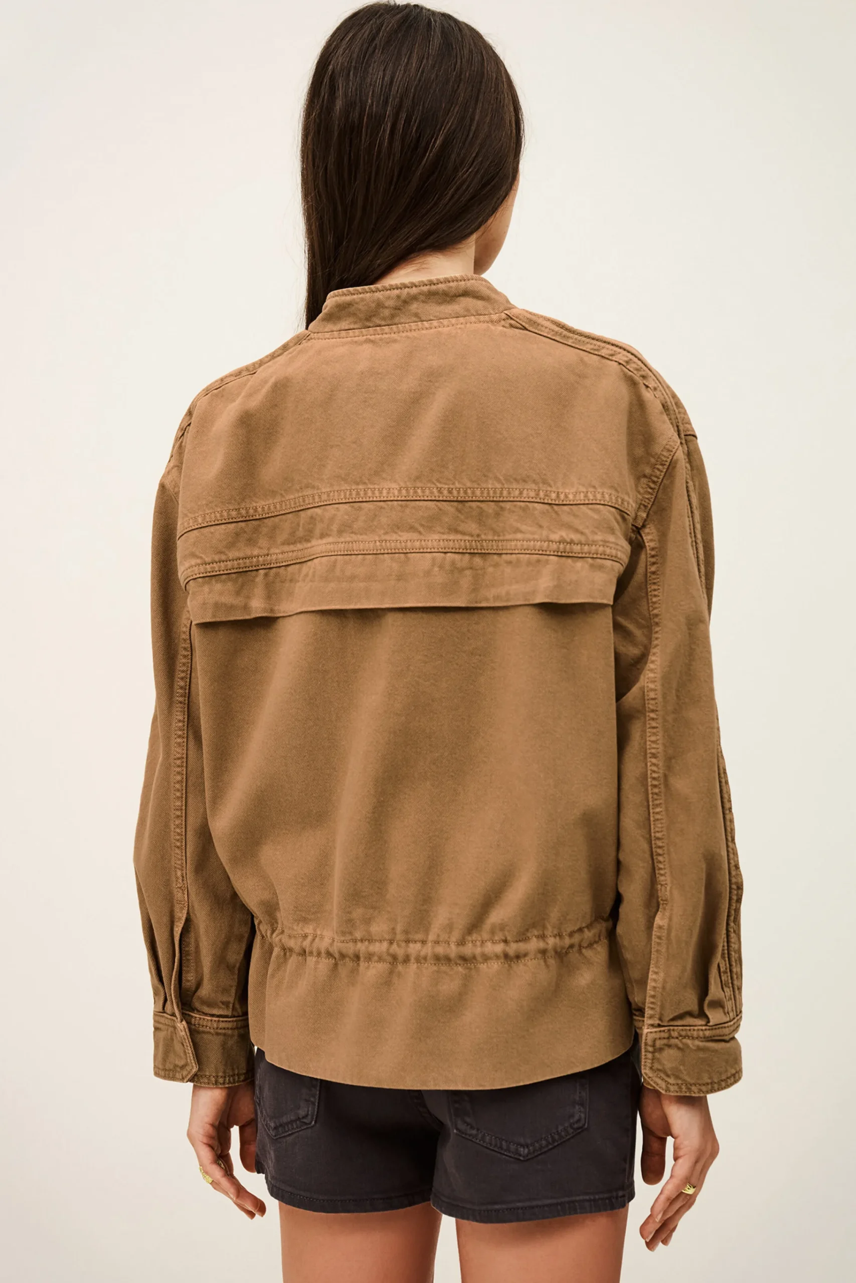 Ba&Sh COLY veste saharienne MARRON Hot