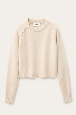 Ba&Sh CORVY pull croppé BEIGE Sale