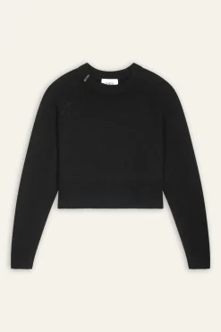 Ba&Sh CORVY pull en cachemire NOIR Discount