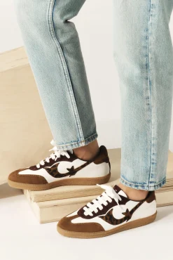 Ba&Sh CREW baskets semelle contrastée IMPRIME New