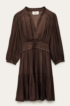 Ba&Sh CYRIALA robe courte MARRON Best