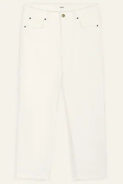Ba&Sh DEVON Jeans straight BLANC Hot