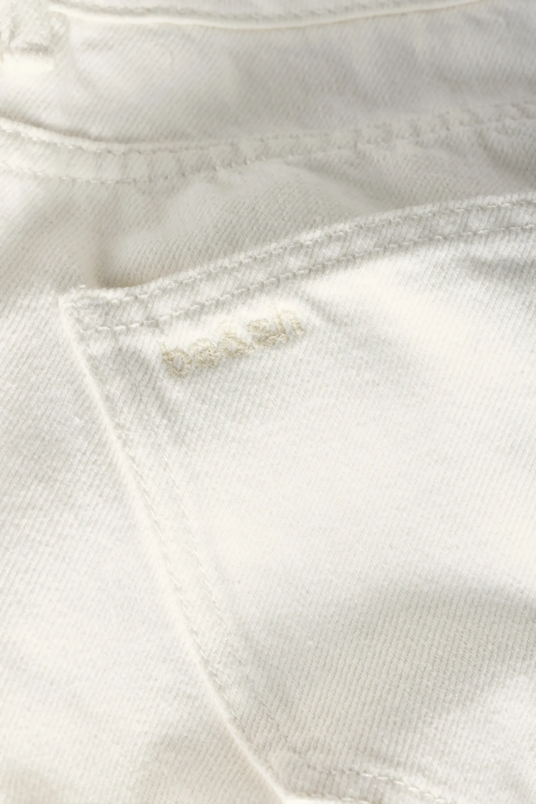 Ba&Sh DEVON Jeans straight BLANC Hot