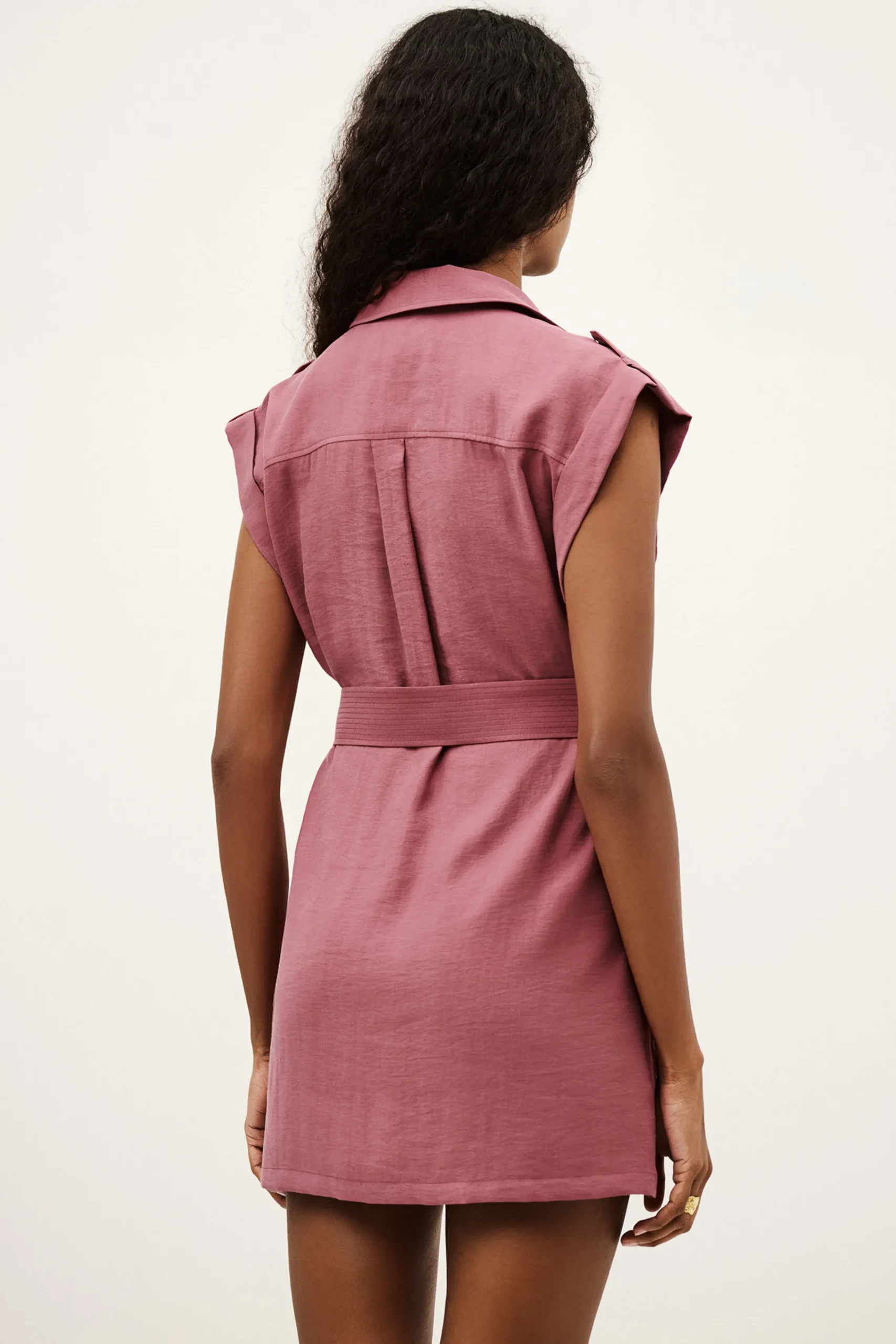 Ba&Sh DIALA robe courte ROSE New