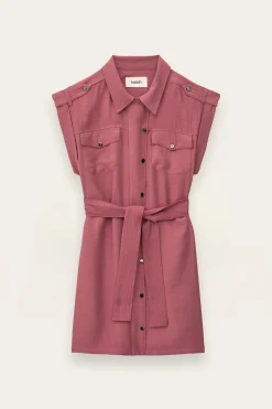 Ba&Sh DIALA robe courte ROSE New