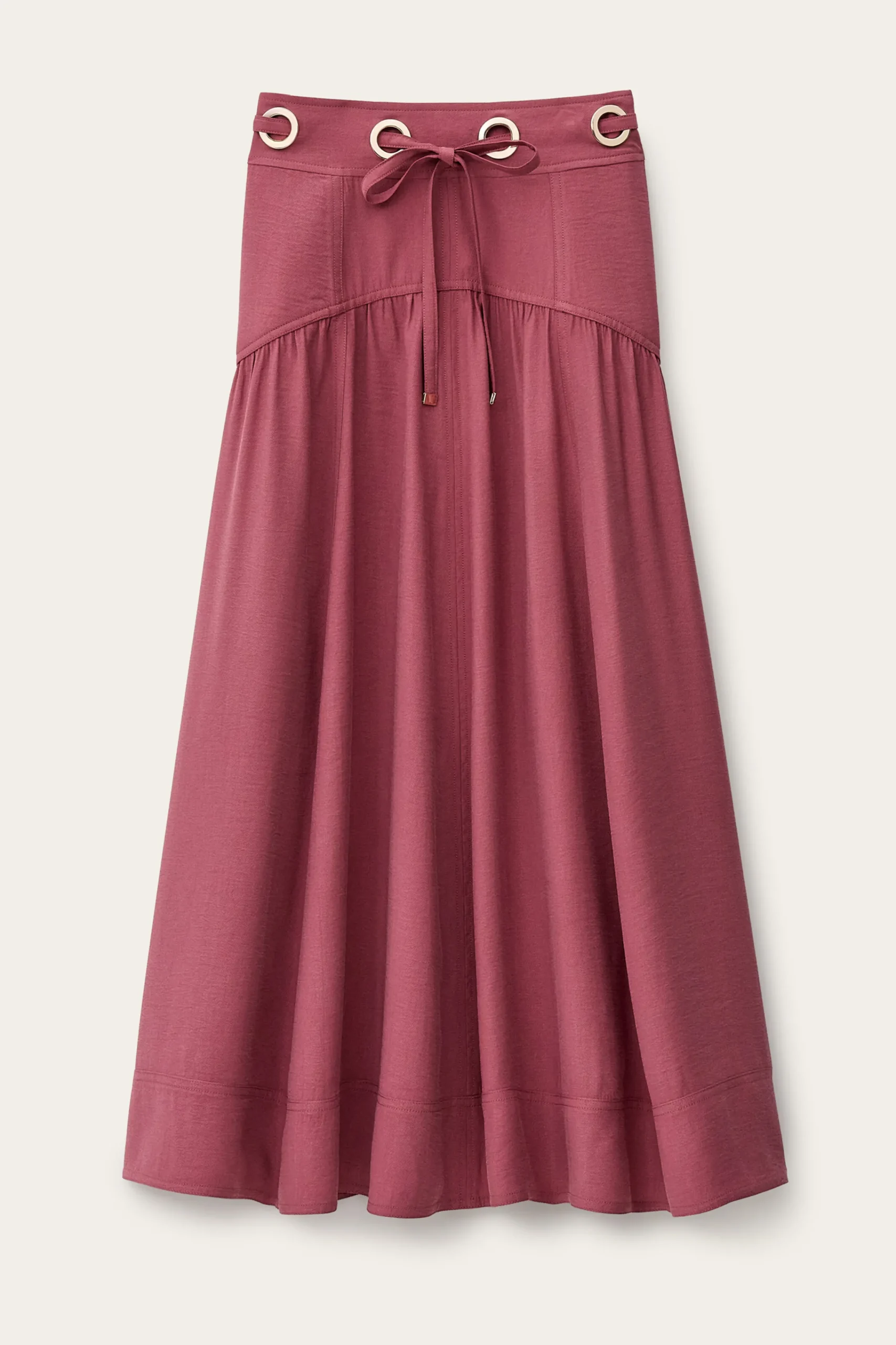 Ba&Sh DONIA jupe midi ROSE Sale