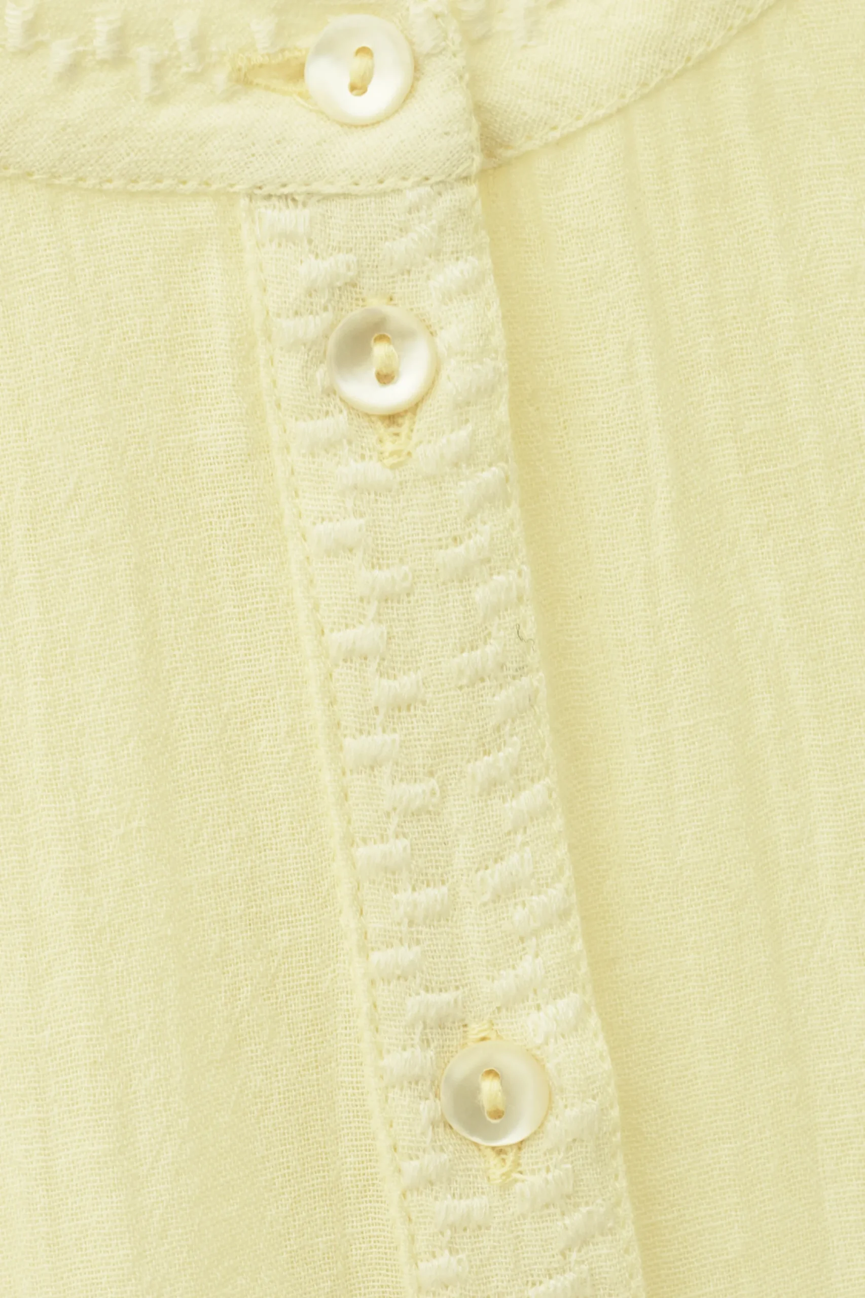 Ba&Sh DUHA blouse oversize coton JAUNE Clearance