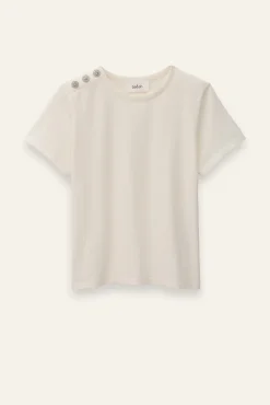 Ba&Sh ELMER tee-shirt manches courtes ECRU Online