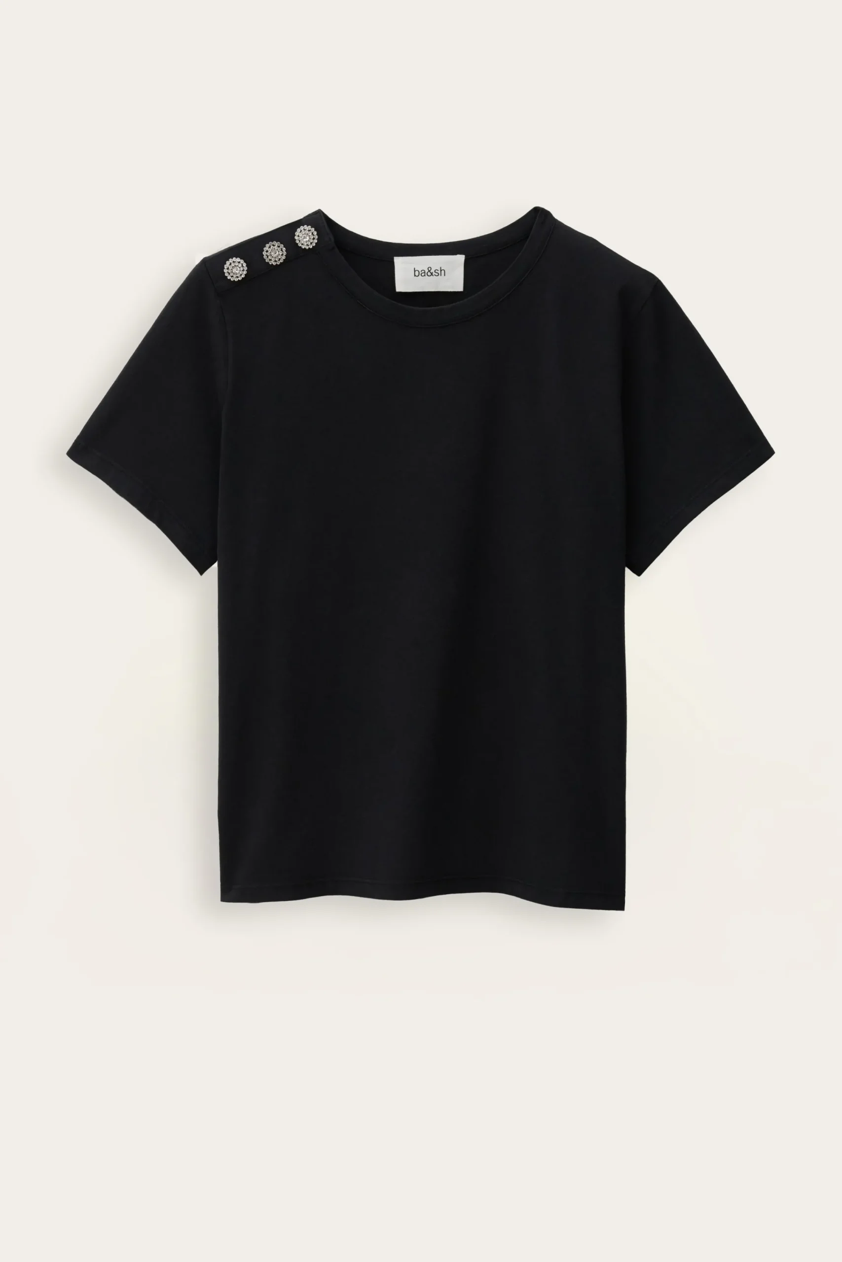 Ba&Sh ELMER tee-shirt manches courtes GRIS