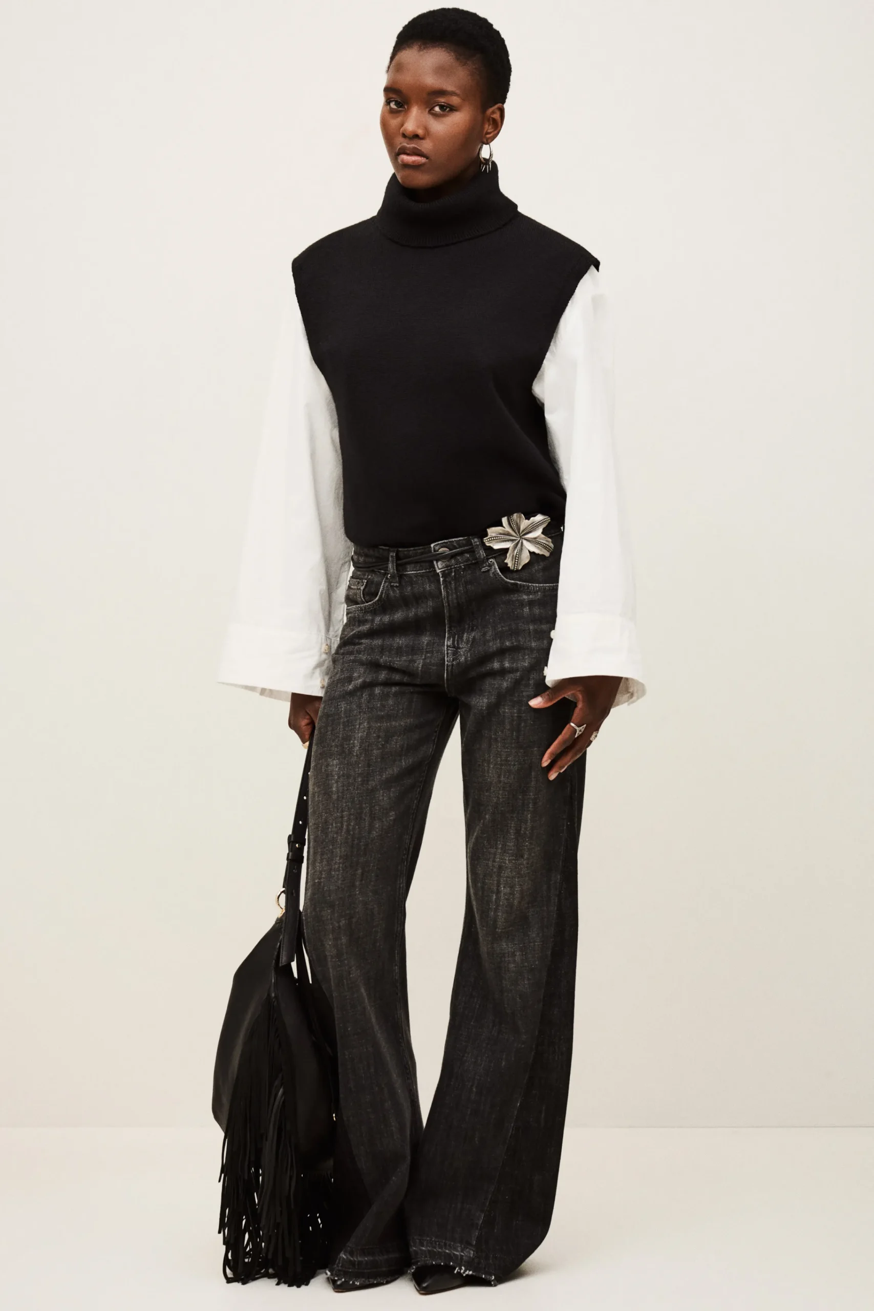 Ba&Sh FADOU JEANS NOIR Hot