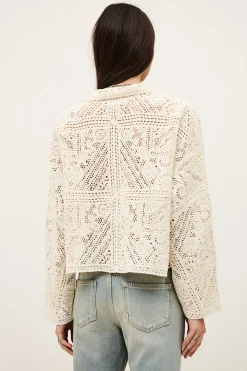 Ba&Sh FANY VESTE ECRU Outlet