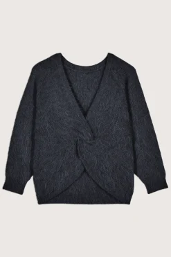 Ba&Sh FILL pull manches longues GRIS Clearance