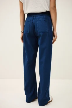 Ba&Sh FIMA pantalon large fluide BLEU Discount