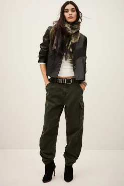 Ba&Sh FINO pantalon cargo jogger VERT Hot