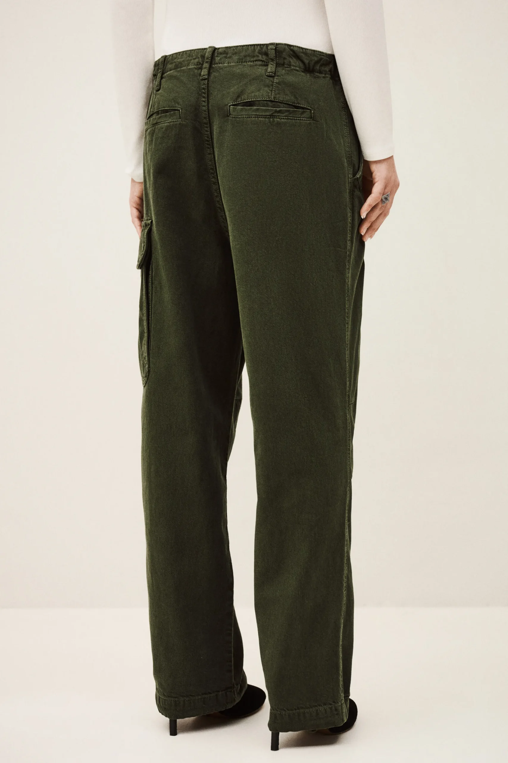 Ba&Sh FINO pantalon cargo jogger VERT Hot