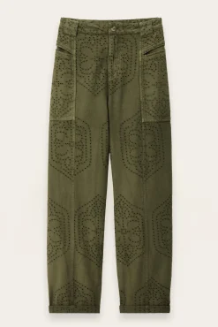 Ba&Sh GIANY pantalon carotte VERT Outlet