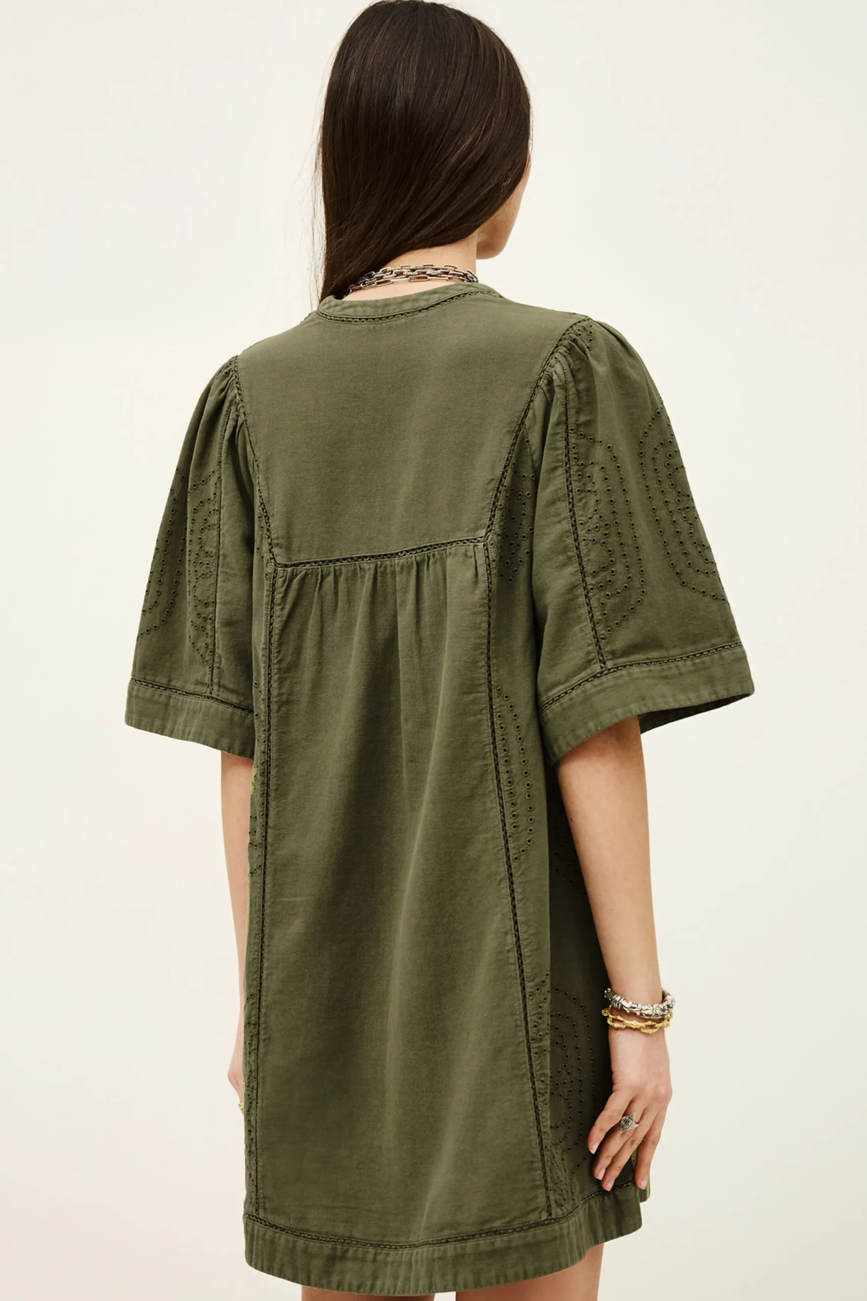 Ba&Sh GINA robe courte VERT Hot