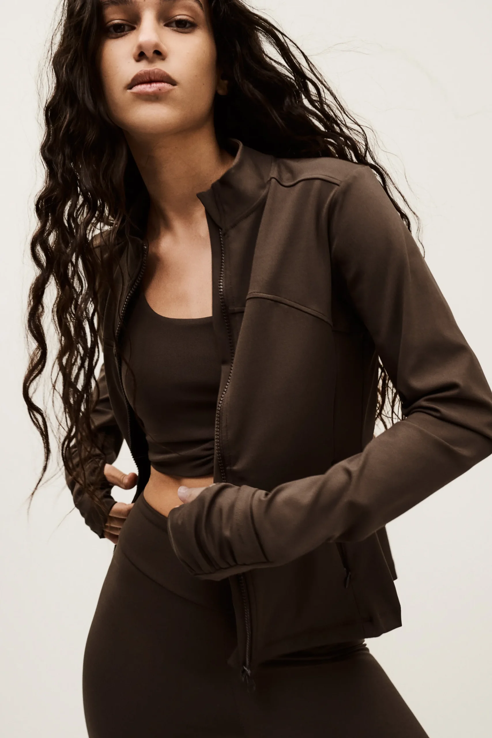 Ba&Sh GLADYS veste col montant MARRON Hot