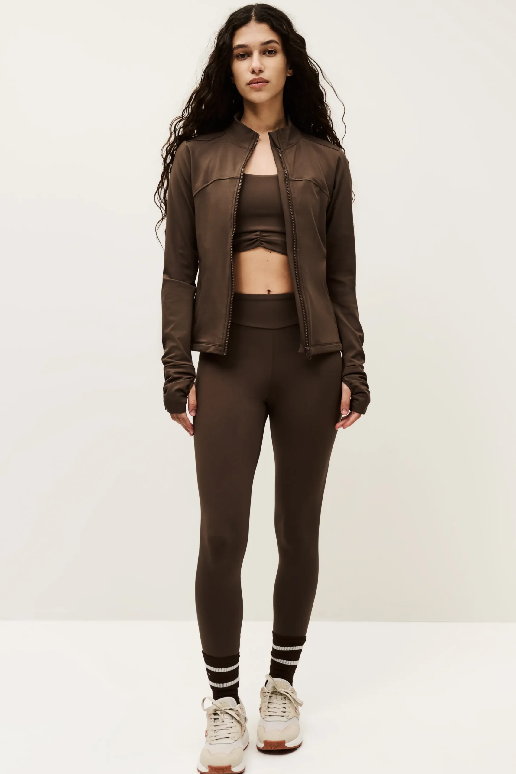 Ba&Sh GLADYS veste col montant MARRON Hot