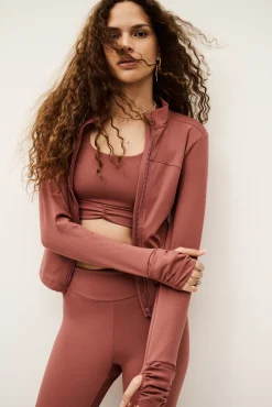 Ba&Sh GLADYS veste col montant ROSE Outlet
