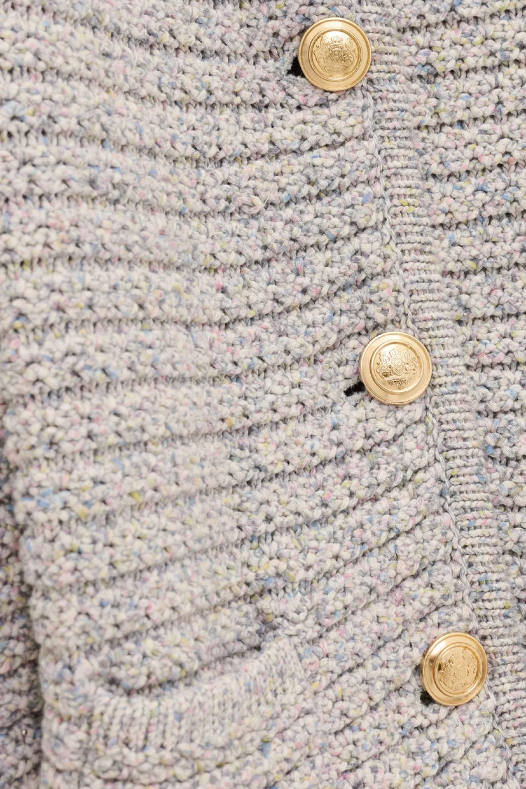 Ba&Sh GUSPA gilet court boutonné NOIR Outlet
