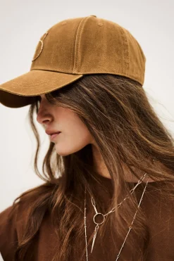 Ba&Sh HALYCE casquette coton MARRON Hot