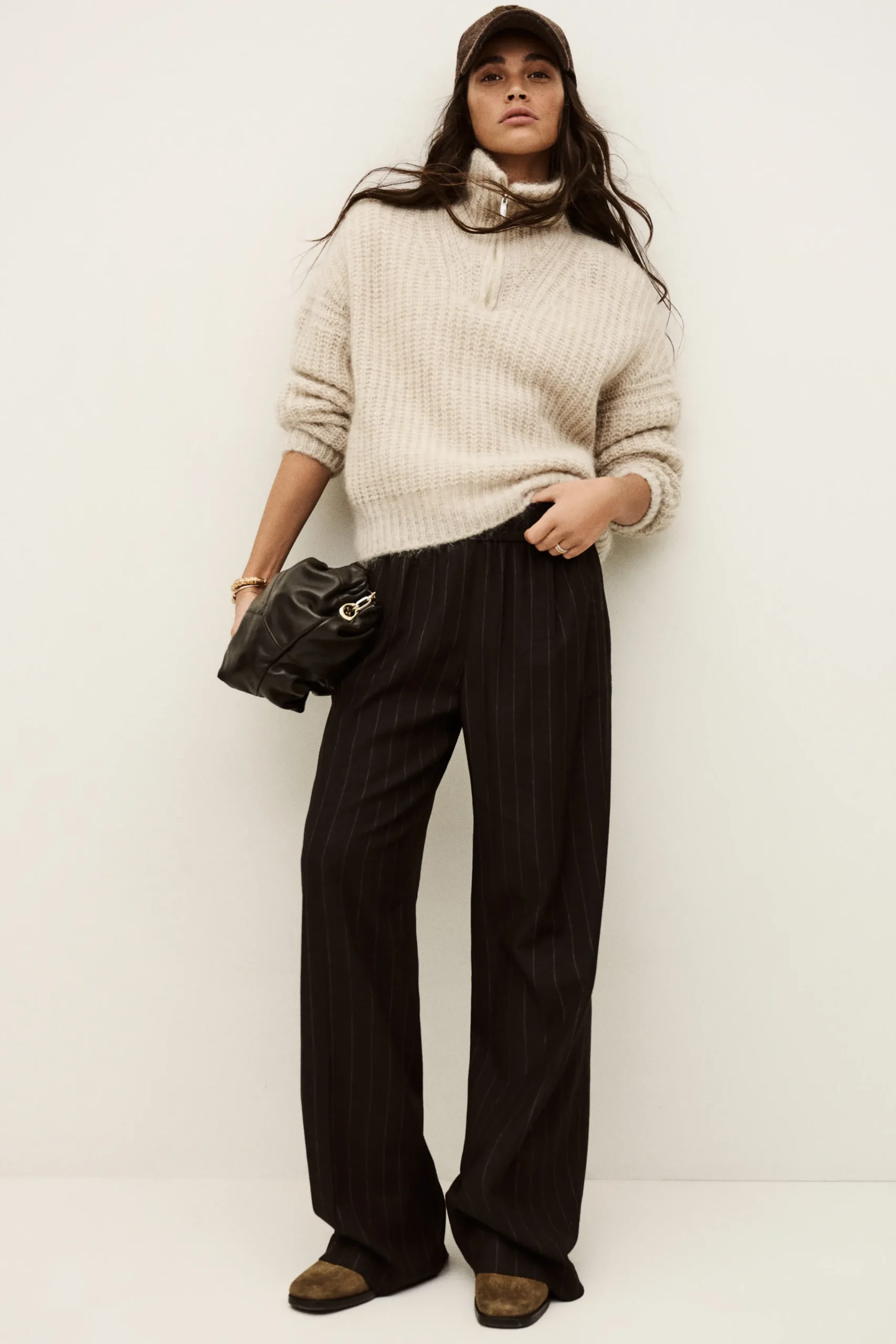 Ba&Sh HANDREW pantalon ceinture élastiquée MARRON Online