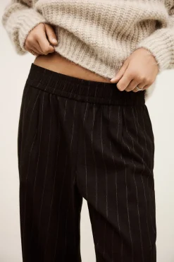 Ba&Sh HANDREW pantalon ceinture élastiquée MARRON Online
