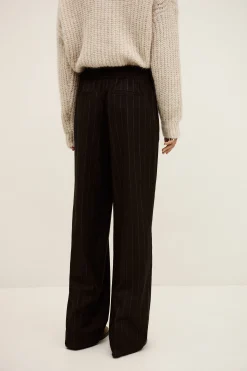 Ba&Sh HANDREW pantalon ceinture élastiquée MARRON Online