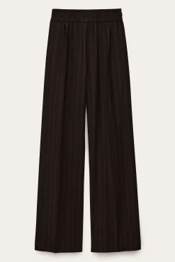 Ba&Sh HANDREW pantalon ceinture élastiquée MARRON Online