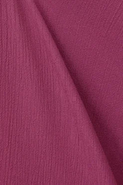 Ba&Sh HANY robe dos nu viscose fluide VIOLET
