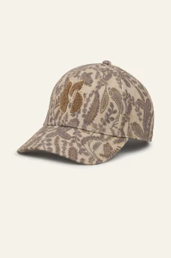 Ba&Sh HARI casquette coton imprimée ECRU Sale