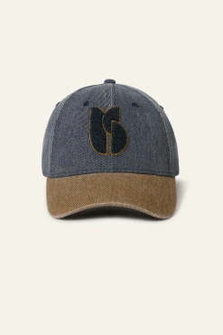 Ba&Sh HENRI casquette baseball coton GRIS Outlet