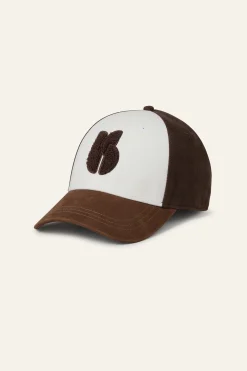 Ba&Sh HENRI casquette baseball coton MARRON Hot